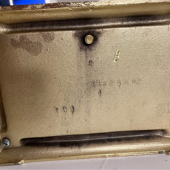 Vintage Elegant Shiny Brass Fireplace Tool Set 3 Piece + Stand - Picture 9 of 9